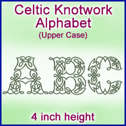 A Celtic Knotwork Alphabet Design Pack