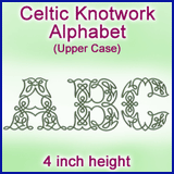 A Celtic Knotwork Alphabet Design Pack