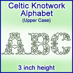 A Celtic Knotwork Alphabet Design Pack