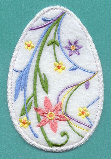 Easter Egg Silverware Holder (In-the-Hoop)