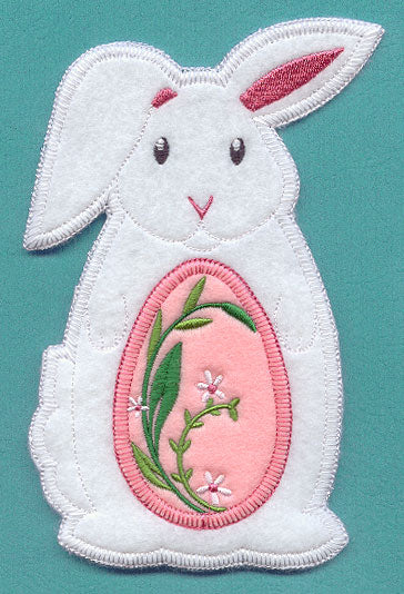 Easter Bunny Silverware Holder (In-the-Hoop)