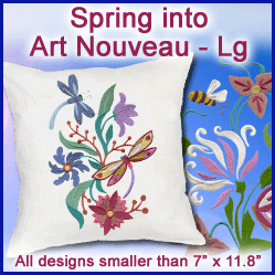 A Spring into Art Nouveau Design Pack