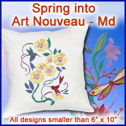 A Spring into Art Nouveau Design Pack