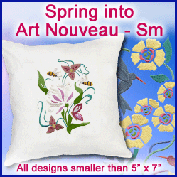 A Spring into Art Nouveau Design Pack