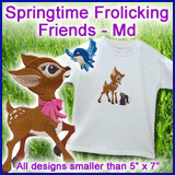 A Springtime Frolicking Friends Design Pack