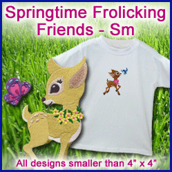 A Springtime Frolicking Friends Design Pack