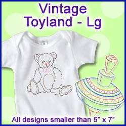 A Vintage Toyland Design Pack