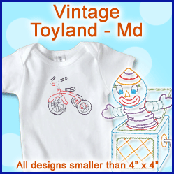 A Vintage Toyland Design Pack