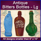 A Antique Bitters Bottles Design Pack
