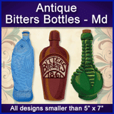 A Antique Bitters Bottles Design Pack