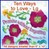 A Ten Ways to Love Design Pack