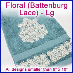 A Floral (Battenburg Lace) Design Pack