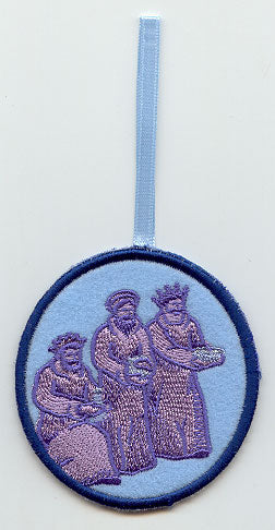 Three Magi Ornament (In-the-Hoop)