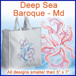 A Deep Sea Baroque Design Pack