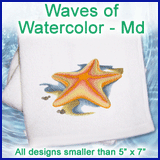 A Waves of Watercolor Design Pack