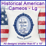 A Historical American Cameos Design Pack