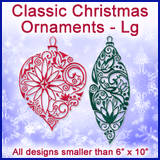 A Classic Christmas Ornaments Design Pack