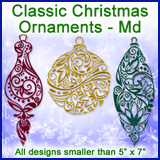 A Classic Christmas Ornaments Design Pack