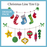 A Christmas Line 'Em Up Design Pack