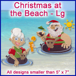 A Christmas at the Beach Design Pack