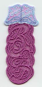 Reading is Magic Bookmark (Lace) (Mylar)