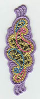 Paisley Bookmark (Lace) (Mylar)