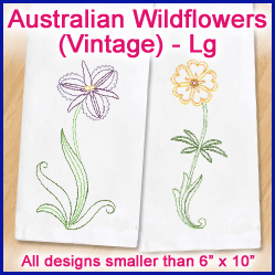 A Australian Wildflowers (Vintage) Design Pack