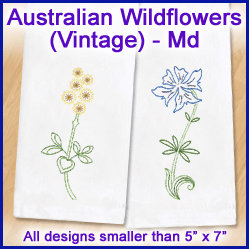 A Australian Wildflowers (Vintage) Design Pack