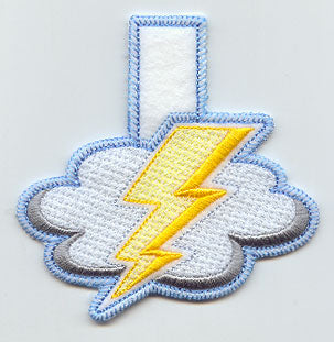 Lightning Bolt Clothespin Cozy (In-the-Hoop)