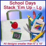 A School Days Stack 'Em Up Design Pack