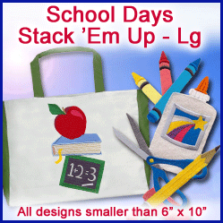 A School Days Stack 'Em Up Design Pack