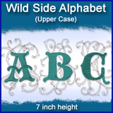 A Wild Side Alphabet Design Pack