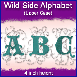 A Wild Side Alphabet Design Pack