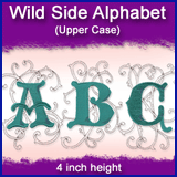 A Wild Side Alphabet Design Pack