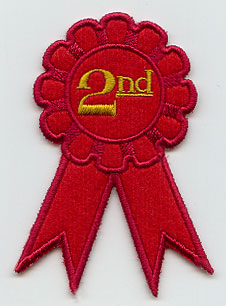 Second Place Ribbon (In-the-Hoop)