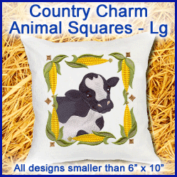A Country Charm Animal Squares Design Pack