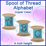 A Spool of Thread Alphabet Design Pack