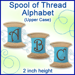 A Spool of Thread Alphabet Design Pack