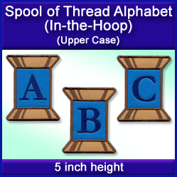 A Spool of Thread Alphabet