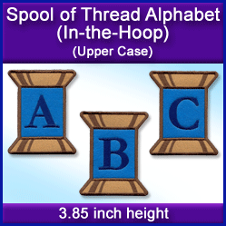 A Spool of Thread Alphabet