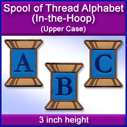 A Spool of Thread Alphabet