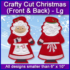 A Crafty Cut Christmas (Front & Back) Design Pack