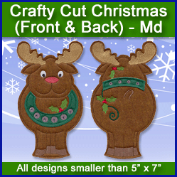 A Crafty Cut Christmas (Front & Back) Design Pack