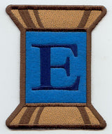 Spool of Thread Letter E - 5 Inch (In-the-Hoop)