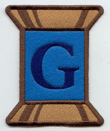 Spool of Thread Letter G - 5 Inch (In-the-Hoop)
