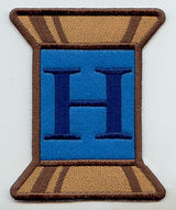 Spool of Thread Letter H - 5 Inch (In-the-Hoop)