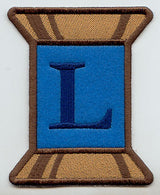 Spool of Thread Letter L - 5 Inch (In-the-Hoop)