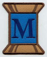 Spool of Thread Letter M - 5 Inch (In-the-Hoop)
