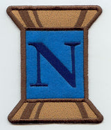 Spool of Thread Letter N - 5 Inch (In-the-Hoop)