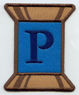 Spool of Thread Letter P - 5 Inch (In-the-Hoop)